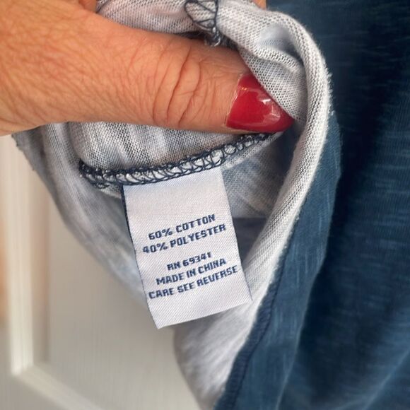 Princess Cruises Blue/Light Blue/Gold Ships T-Shirt - M - Excellent Condition - Picture 9 of 9